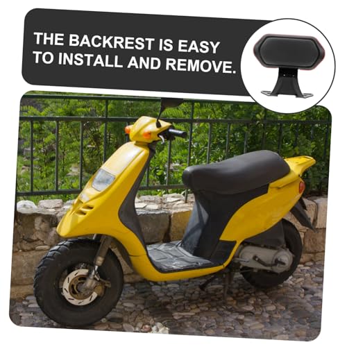 Coussin dossier de moto rouge pour éliminer la fatigue du passager