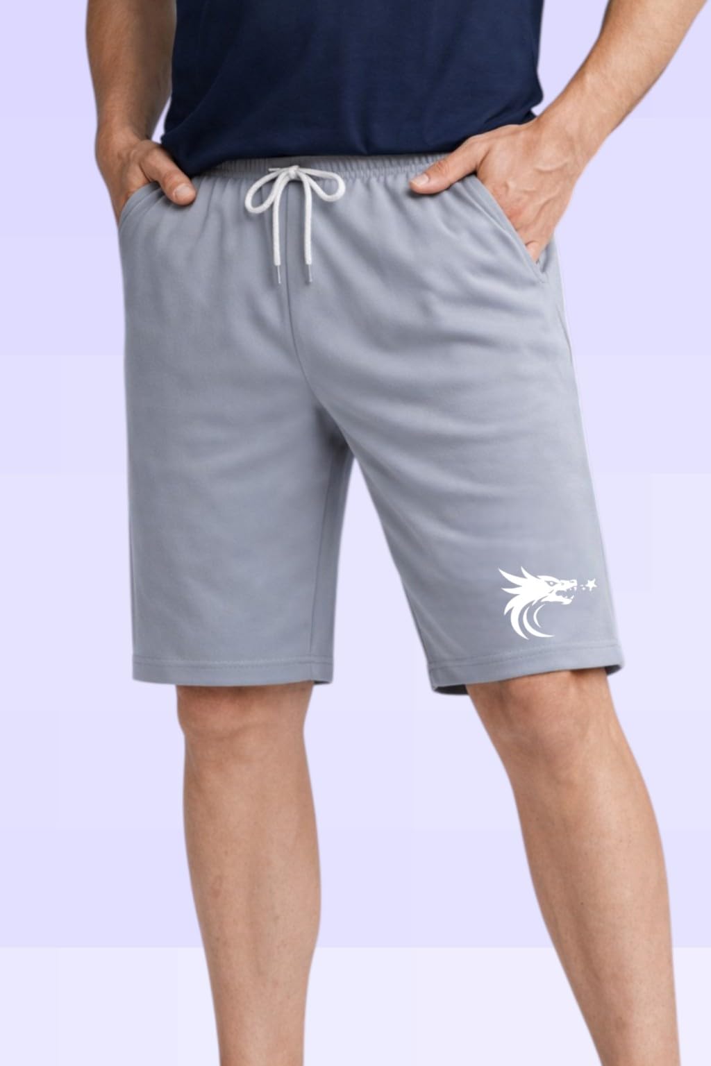 Skandaa Men's Shorts Grey 165-picture-42