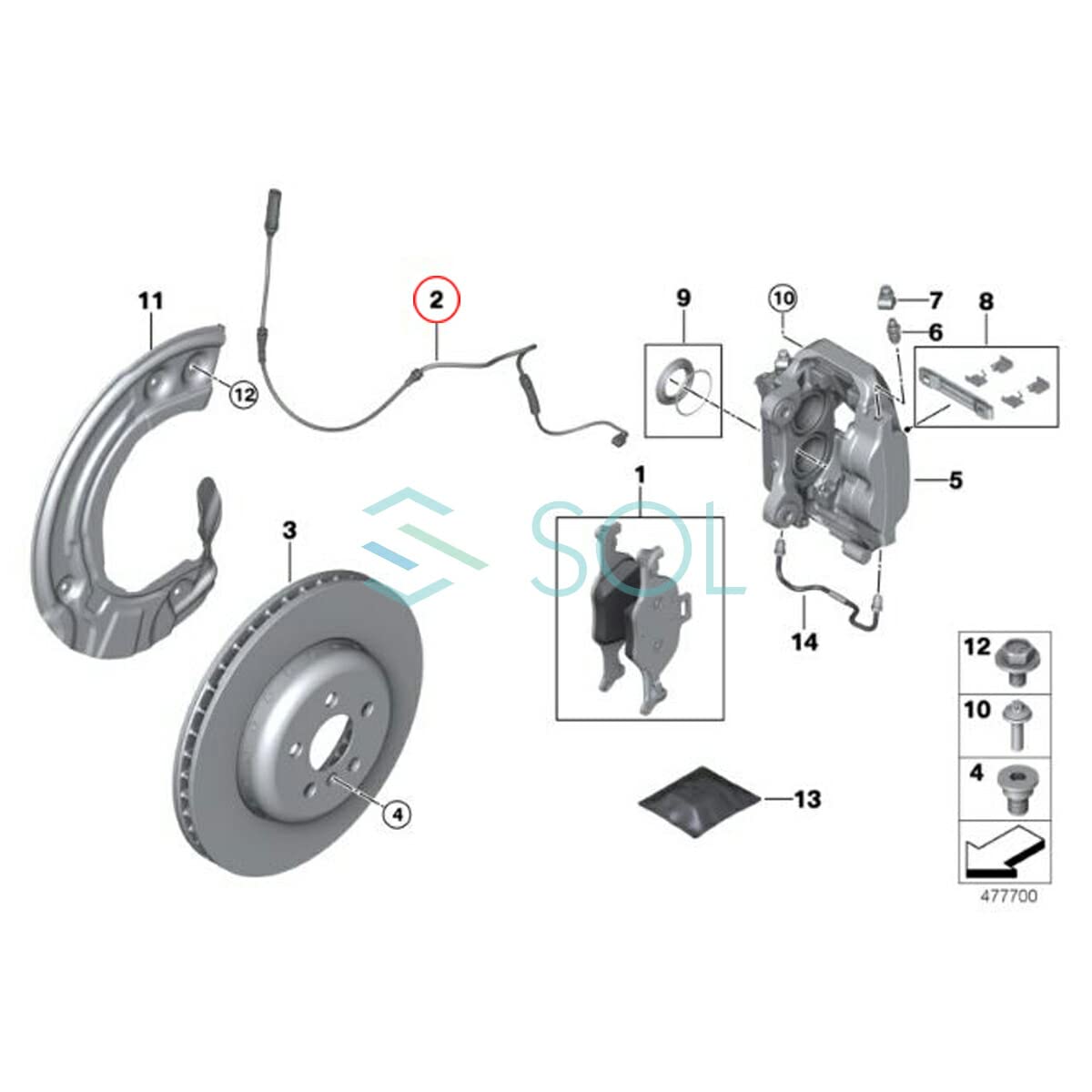 Amazon.co.jp: G30 G31 G32 G11 G12 G14 G15 G16 フロント ブレーキ