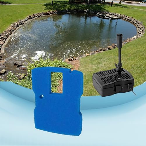 Delapan Blue Pads Sponge Pond Filter Pad Replacement miniatura 3