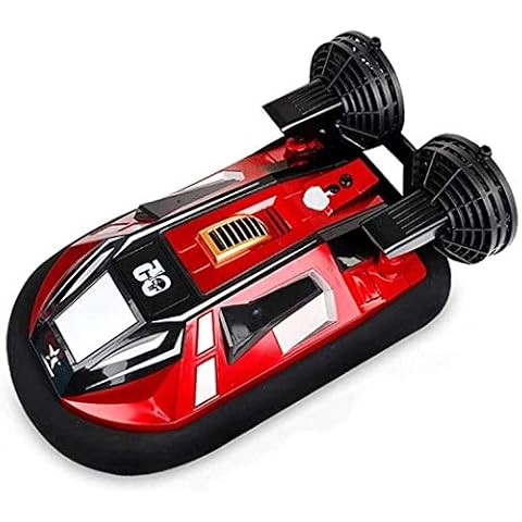 Moerc 1/14 Scale Remote Control Hovercraft 2.4G Large Remote Control Hovercraft Full Function High Speed Boat Water & Ice Land Walking RC Watercrafts Summer and Winter Gifts Cover