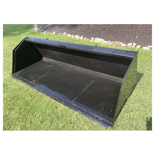 72-inch High-Capacity Snow and Mulch Bucket