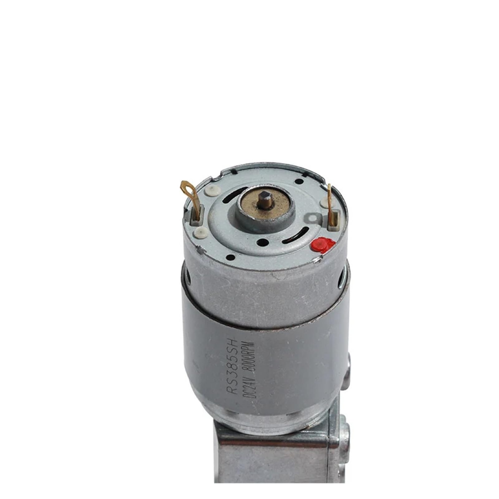 JGY-385 Turbo Worm Micro DC Deceleration Motor o niskiej prędkości M6 regulacja prędkości wgłębienia mały silnik 12 v24 v (24 V 40 obr./min, silnik z uchwytem)
