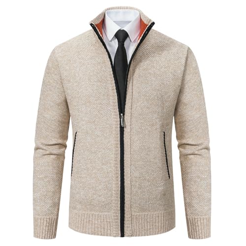 Pull en tricot de loisirs pour homme idéal pour les balades d'hiver