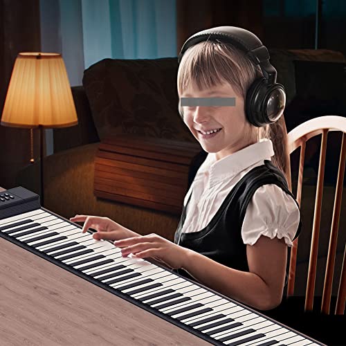 TEHONGMAI Piano Enroulable, Piano numérique Pliable Portable, contrôleur MIDI USB, Piano à Clavier électrique Enroulable… - Les Beatles, Paul McCartney, John Lennon, RIngo Starr, George Harrison TEHONGMAI Piano Enroulable, Piano numérique Pliable Portable, contrôleur MIDI USB, Piano à Clavier électrique Enroulable… – Image 3