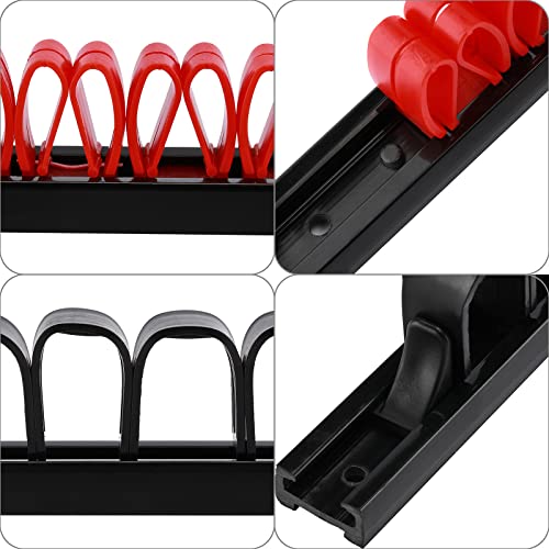 AIRTOON 10 PCS Screwdriver & Wrench holder organizer, Hand Tool Holder, Plastic Rail Wrench Hanger with Clips, Pegboard Screwdriver Holder, Wear Resistance is Improved by AIRTOON - Image 5