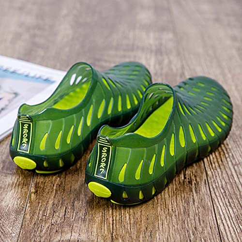 HYDLONGR Men's Women's Lightweight Breathable Non-Slip Garden Sandals Quick-Drying Hole Water Shoes Beach Kayaking Shoes4