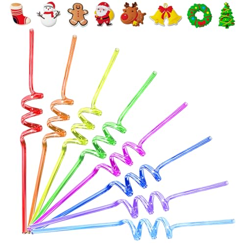 BaiyLuky 24 Reusable Straws Party Favors Party...