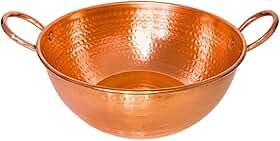Tacho De Cobre Puro 20 Litros Com Alças de Cobre