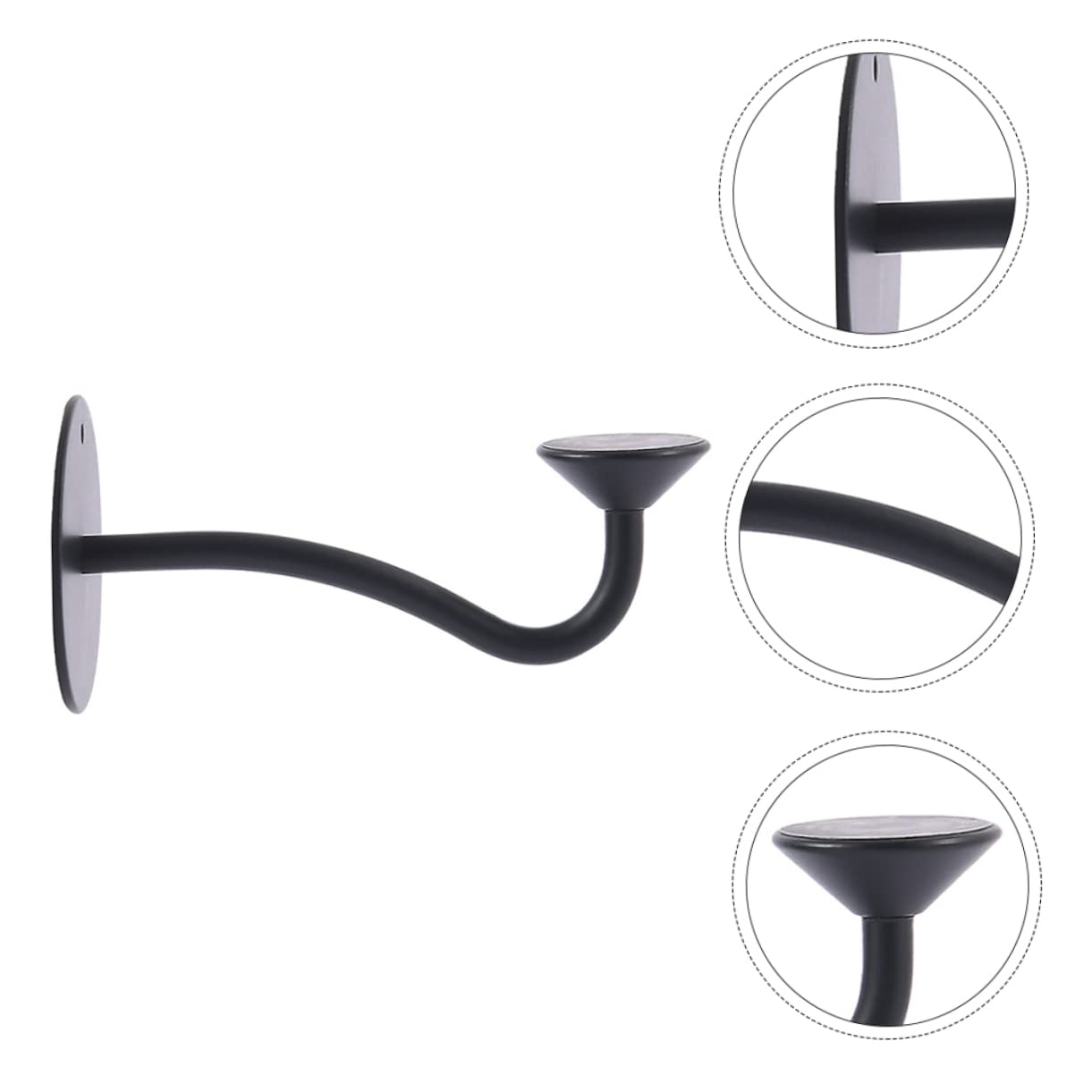 Alipis 3 Jaboneras Magnéticas Elegantes De Pared Que Se Secan Sin Necesidad De Colocarlas sobre El Cristal Fáciles De Limpiar.