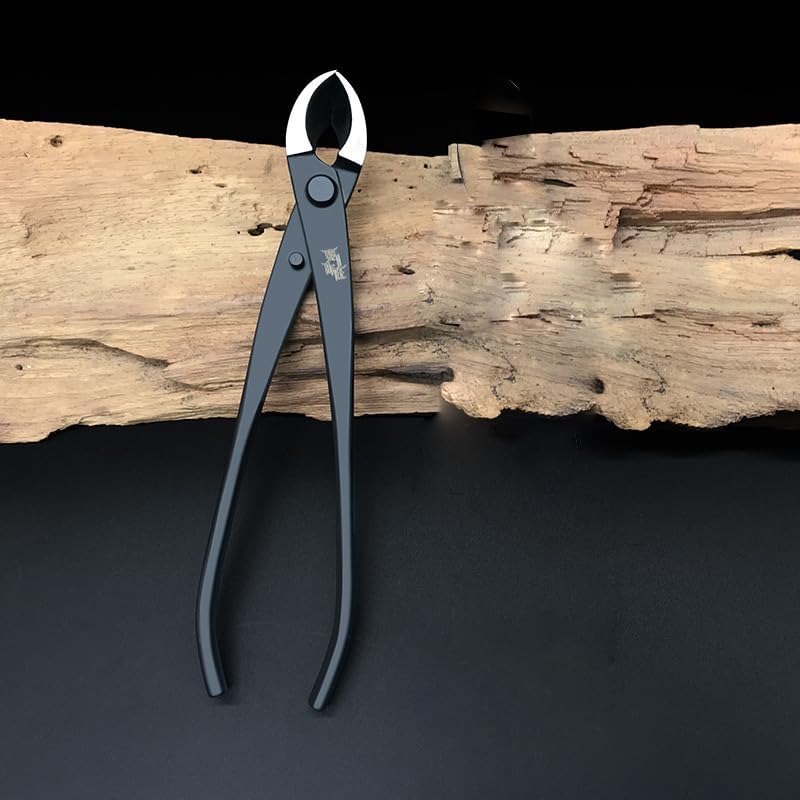 2 in 1 Bonsai Cutter Wear Resistant Ergonomic Handle Concave Branch Cutter Knob Cutter for Outdoor Garden Stainless Steel/Alloy