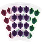 Silicone Ice Ball Mould Freeze Bar Jelly Pudding Chocolate Mold Maker (12 Cup Grapes)