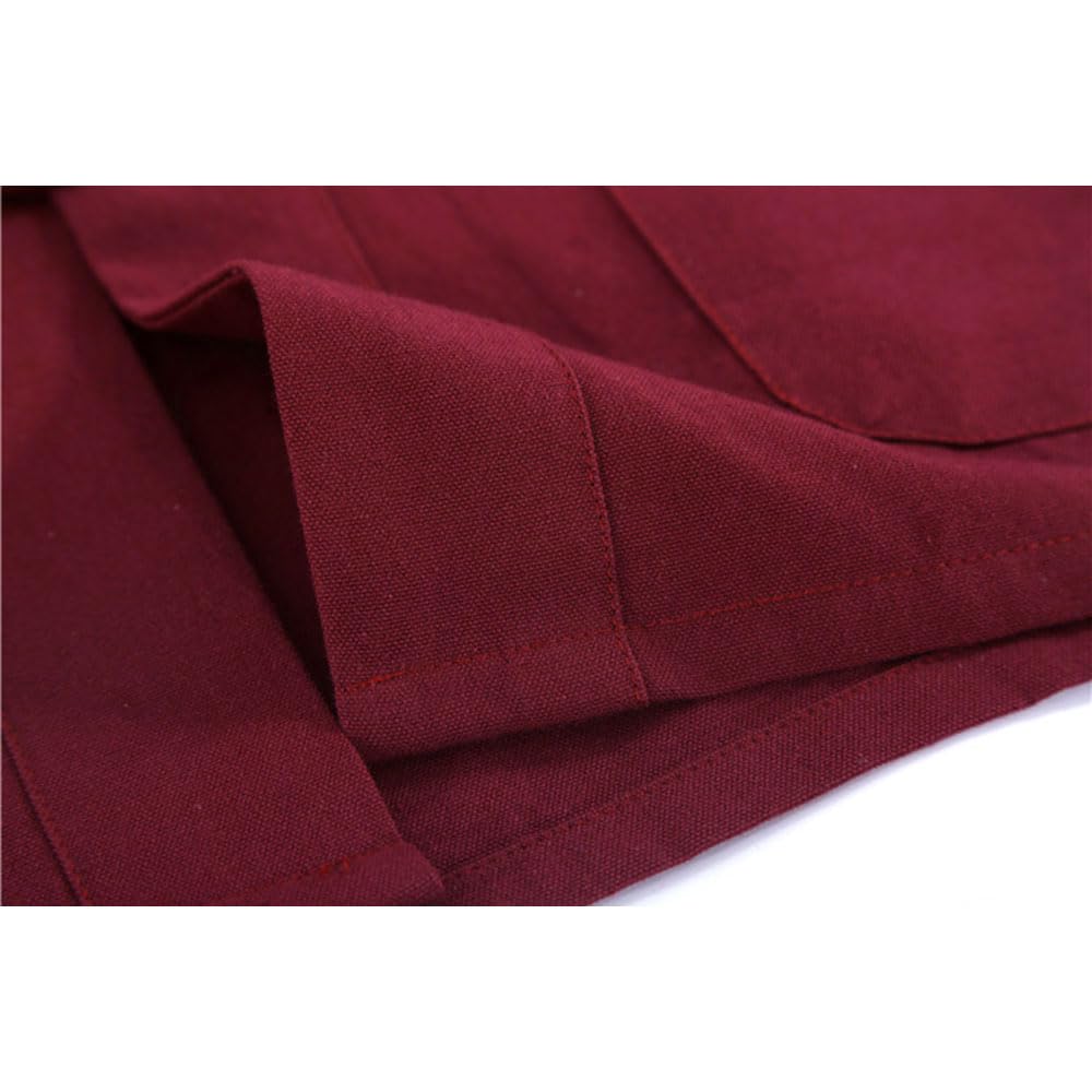 G-LIKE Chemise chinoise pour homme - Arts martiaux traditionnels Kung Fu, Tai Chi Wushu Classique Tangzhuang Style Classique Manches Longues Veste d'entraînement Uniforme Printemps Automne Loisirs