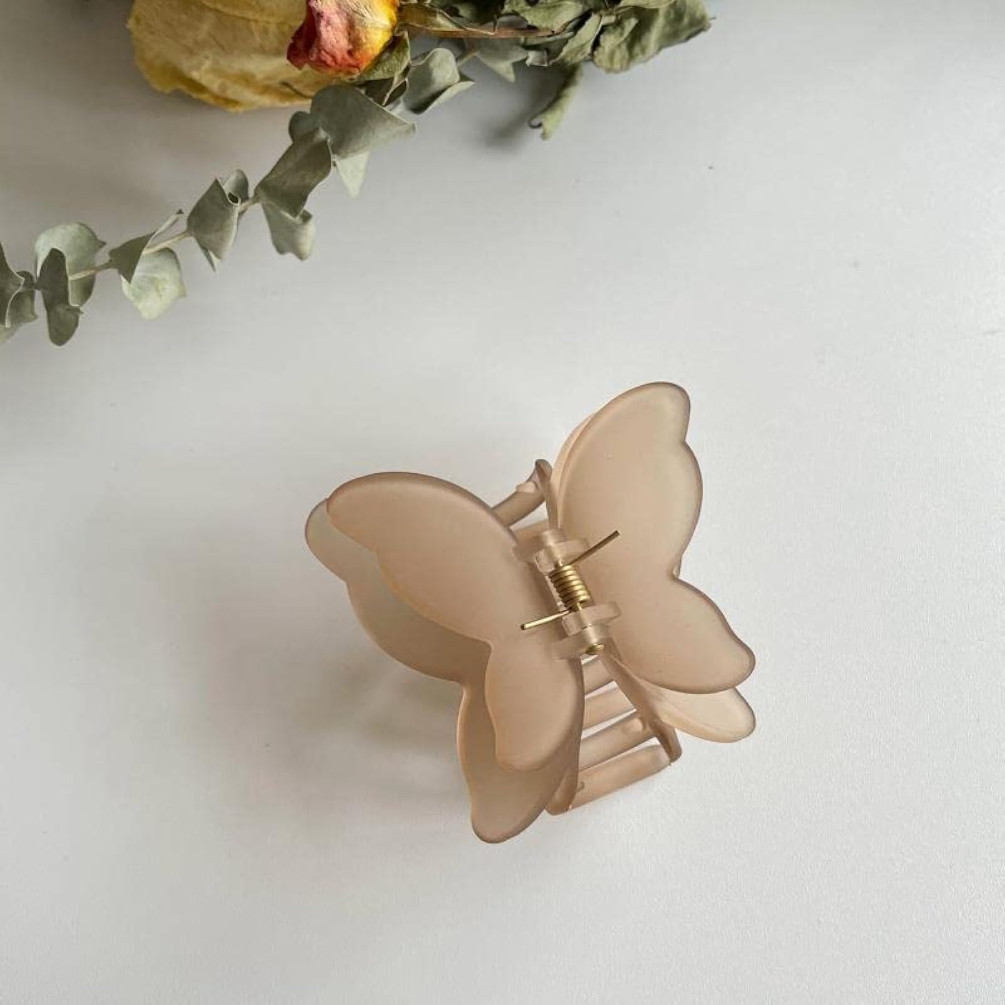 Pack of 4 Multicolor Butterfly Claw Clutcher Hair Clips