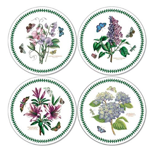 Portmeirion Botanic Garden Round Table Mats 4Pcs Set, Pattern Random - Diameter 31Cm #TOP11