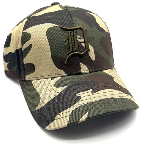 Gorra clásica Detroit Baseball camuflaje naranja miniatura 1
