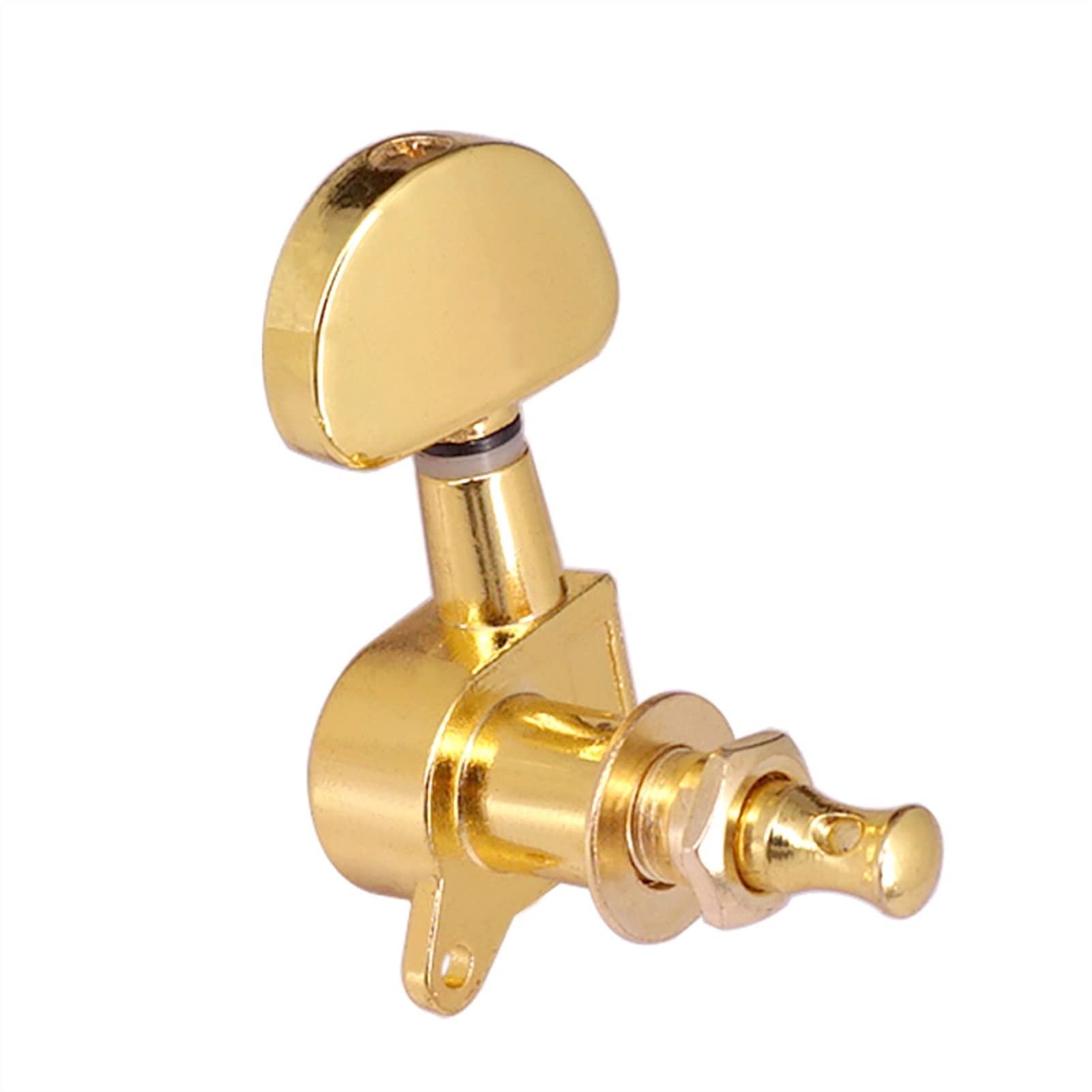 Stimmwirbel Gitarrensaiten 6 Stücke Geschlossene Gitarre-Tuning-Pegs String-Tuner-Maschinenköpfe Knöpfe Tuning-Tasten Für Folk Akustik/E-Gitarre (Color : Bronze)