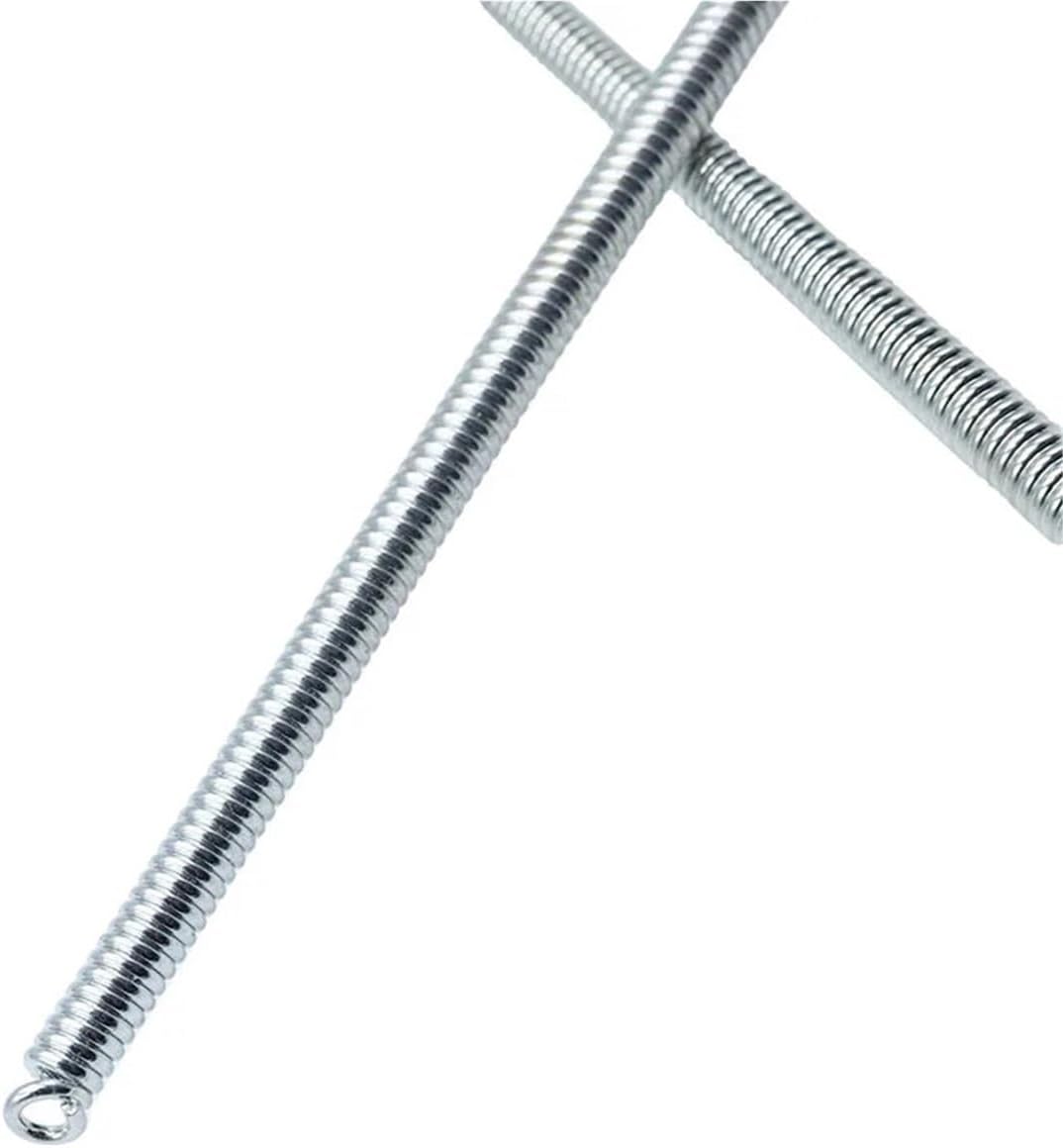 Drawstring Cord with Spring Threader Tool 6Pcs Bendable Spring Drawstring Threading Cord Tool for Elastic Band DIY Sewing Accessories