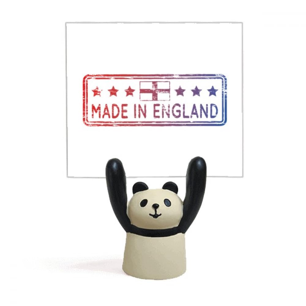Support pour mémo dessin animé panda et drapeau britannique mignon - 4