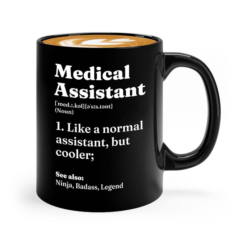 Flairy Land Pharmacist Coffee Mug 11oz Black - assistant definition - Nurse Doctor Chemist Pharmacy Technician Patient Practicioner Laboratory Research Technologist