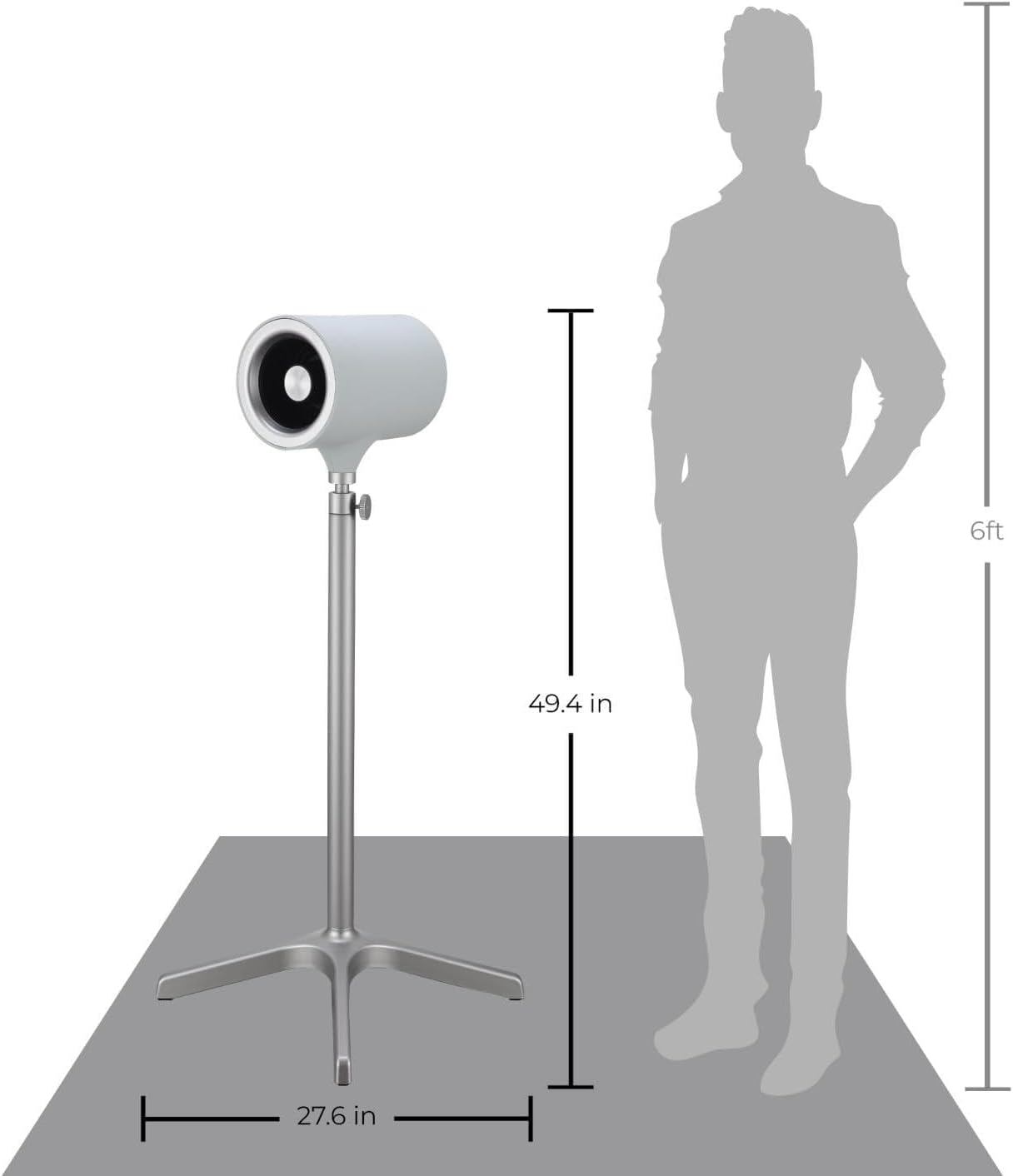 Everdure Pedestal Fan components laid out