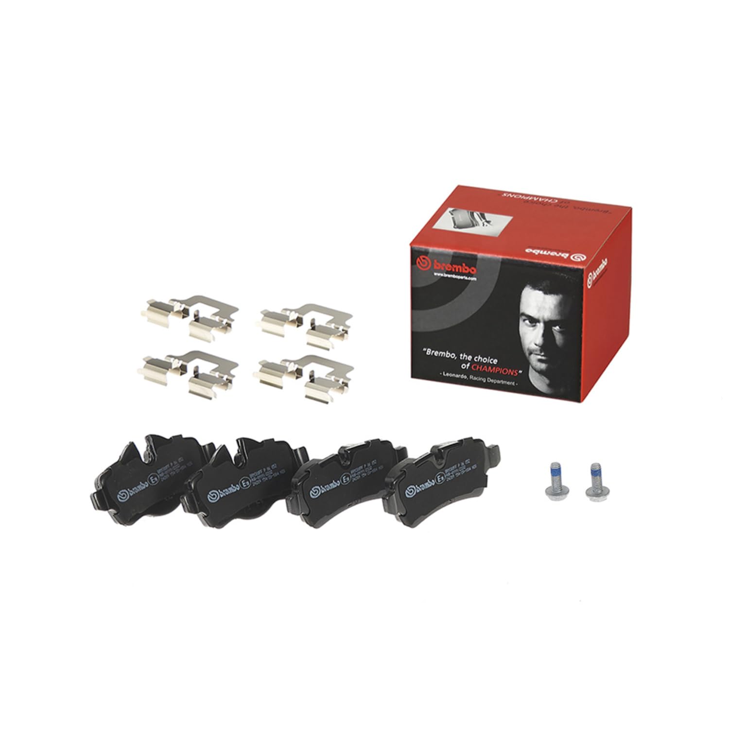 Brembo P 06 052 - Pastiglia Freno - Posteriore | Compatibile con: MINI MINI, Cabriolet, CLUBMAN, CLUBVAN, Coupe, Roadster