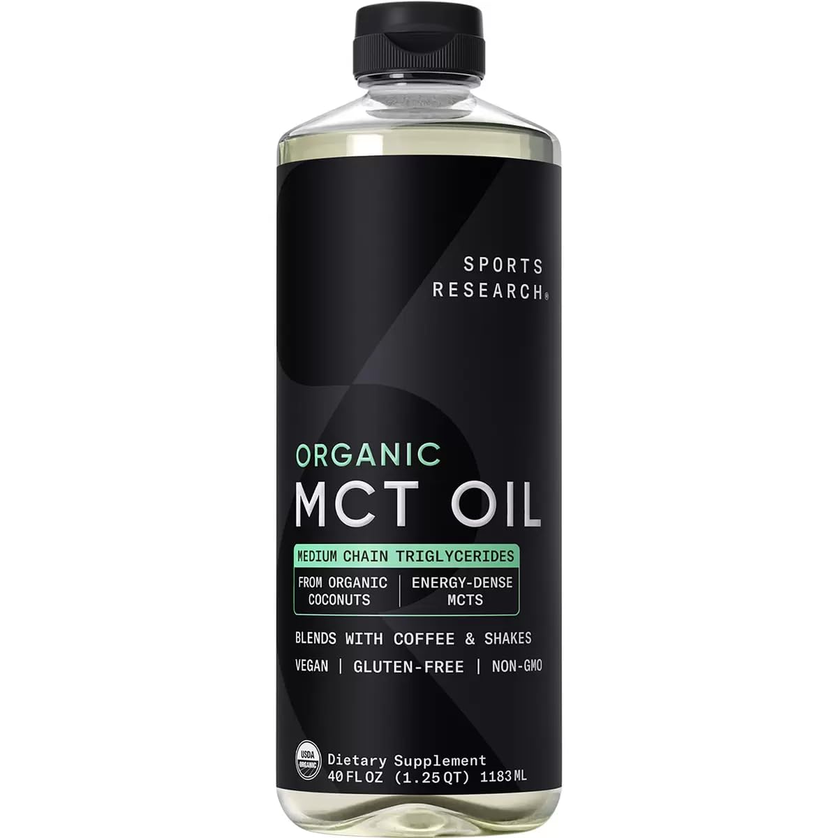 スポーツリサーチ オーガニック MCTオイル　1183ml Amazon | 【1183mL】スポーツリサーチ オーガニック MCTオイル 有機