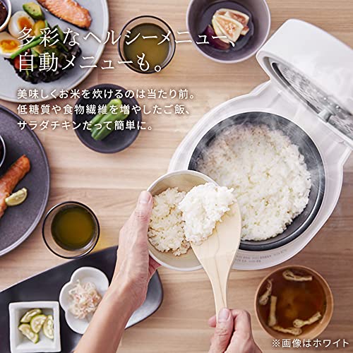 アイリスオーヤマ ジャー炊飯器3合 KRC-MGA30-DA ディープブルー