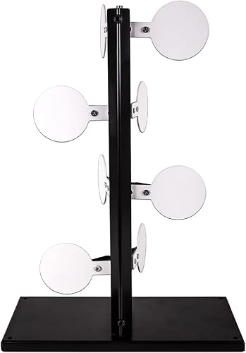 Air Venturi Objetivo de pistola de aire de árbol de duelo, objetivo de pistola de aire de metal