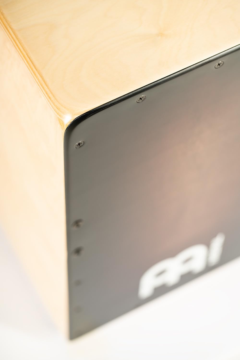 Meinl Percussion Woodcraft Cajon Instrument - Grande Drum Box con Suono Snare e Suono Basso Profondo - Superficie di Suono Espresso Burst (WC100EB)