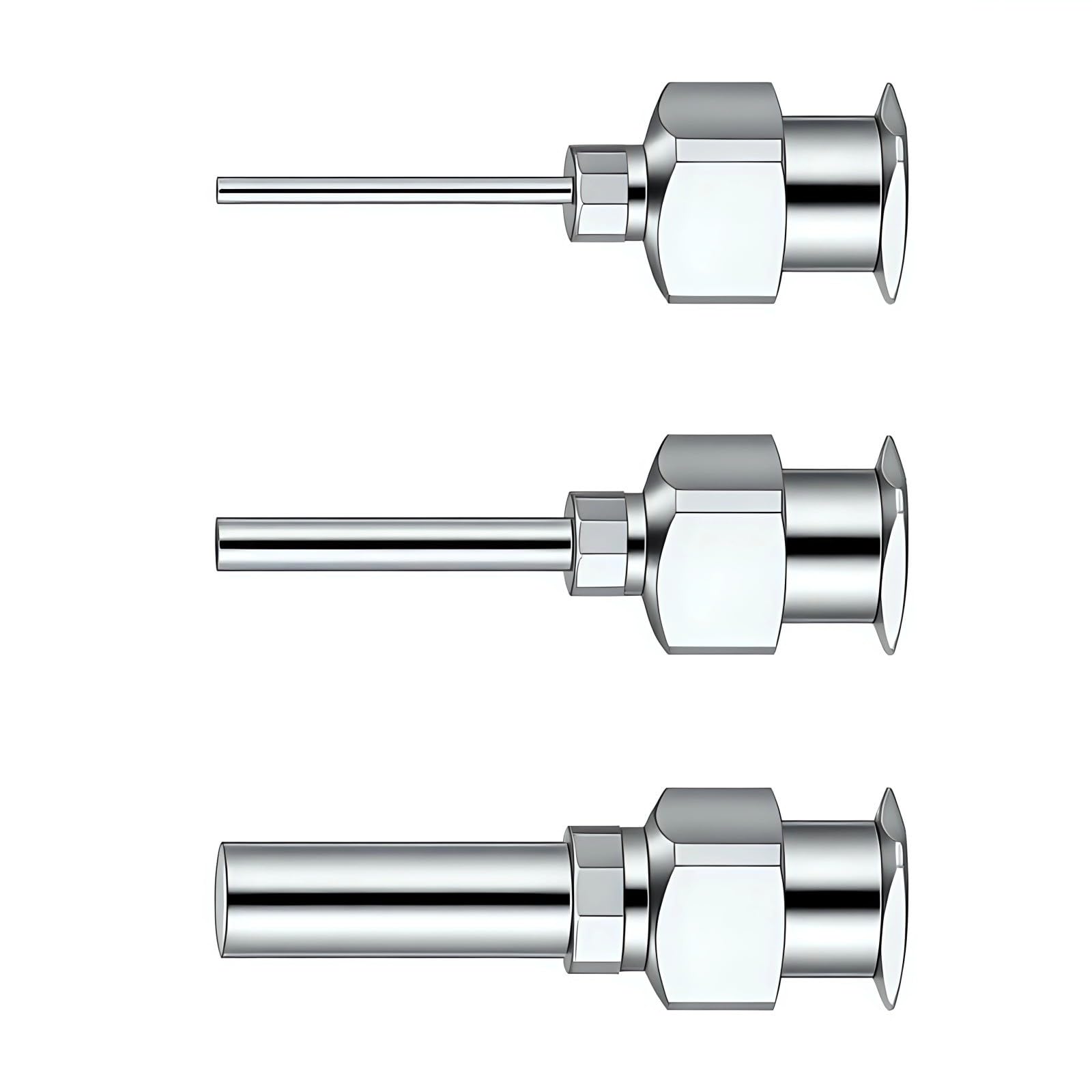 Kaccde 10G15g20g Commonly U Stainless Steel Glues Nozzle For Automated Equipment Industrial 8G-30G Fluids Dispensing Machine Needle Dispensing Needle