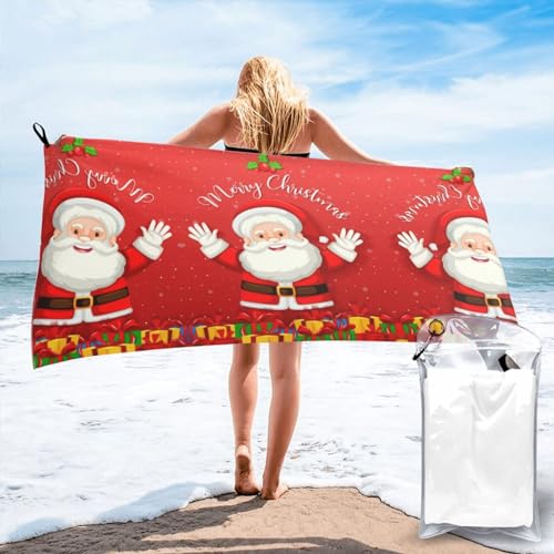 Toalla de baño premium de secado rápido con diseño estampado grande 2