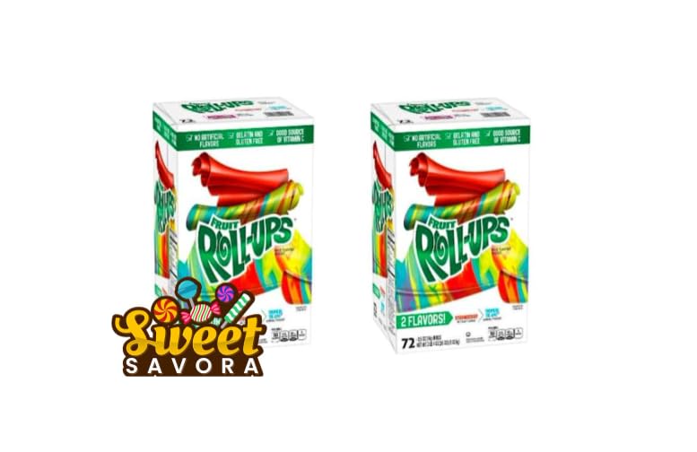 Fruit Roll-Ups Variety Pack Fruit Snacks, Blastin' Berry Hot Colors