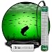 Green Blob Outdoors Underwater Dock Fishing Light 110 Volt AC with 3 Prong Plug, Pro Series 75DX LED Freshwater & Saltwater, Fish attractant (Green)