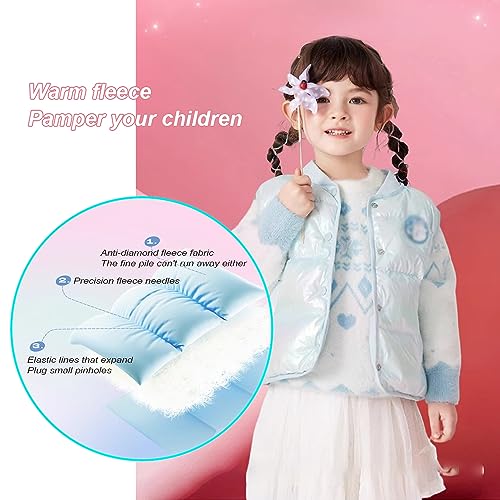 Autumn and Winter Warm Jacket Two-Piece Set, Children's Down Jacket + Vest4