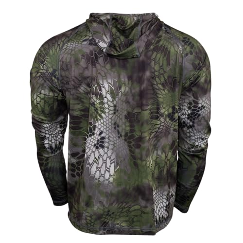 Kryptek Men's Sonora Hooded, Lightweight Sun Protective Hot Weather Hunting Shirt3