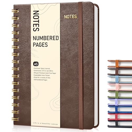 PAPEJOON Lined Spiral Journal