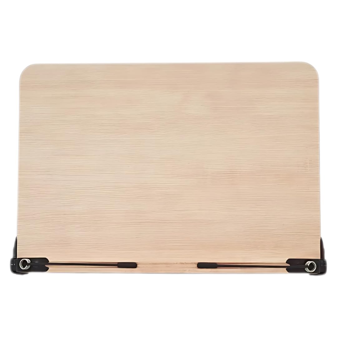 BestBookStand O102 Adjustable Foldable Book Stand – Portable & Compact, Durable MDF, Made in Korea – Ideal for Reading, Studying, and Tablet Support