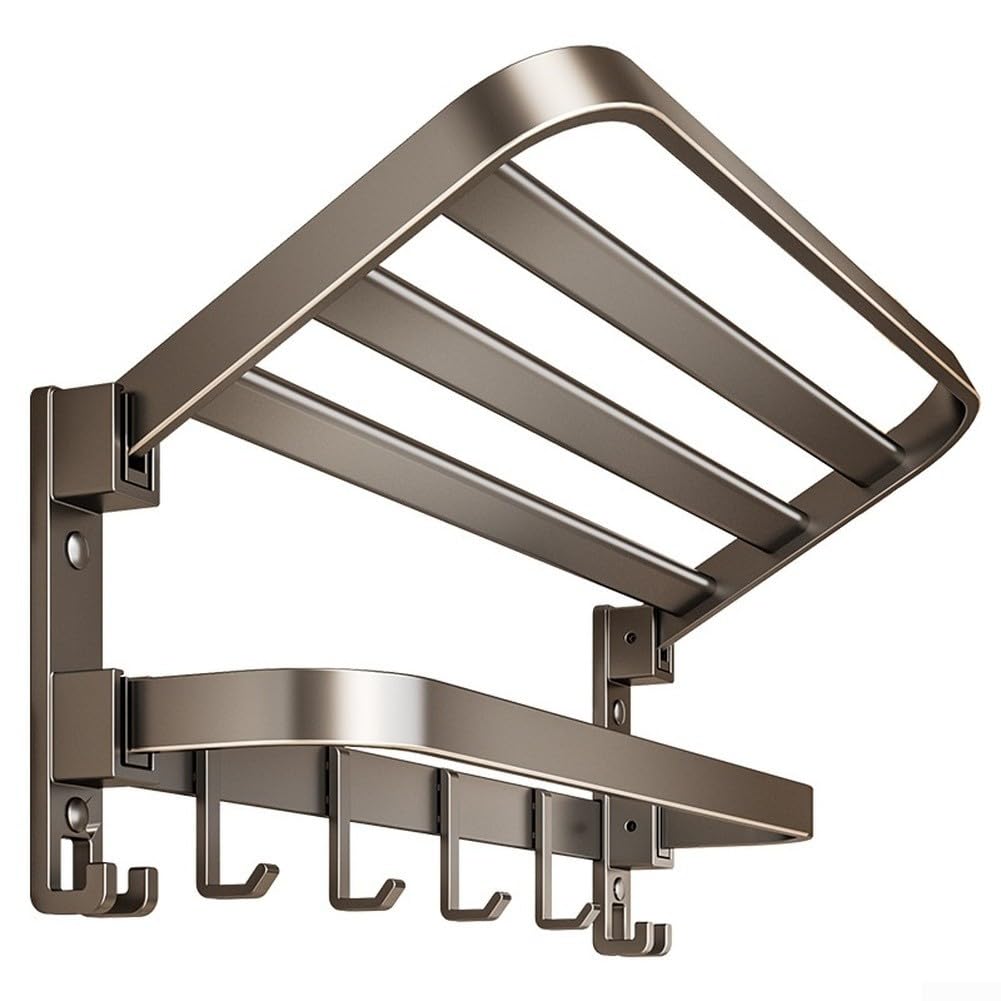 Porte-Serviettes Acier 50cm pour robuste Antirouille Porte-Serviettes(40cm)