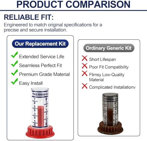 Gauge Repair Kit for Krueger Sentry H‑Series Level Gauges,Level Indicator Parts — 사진 3
