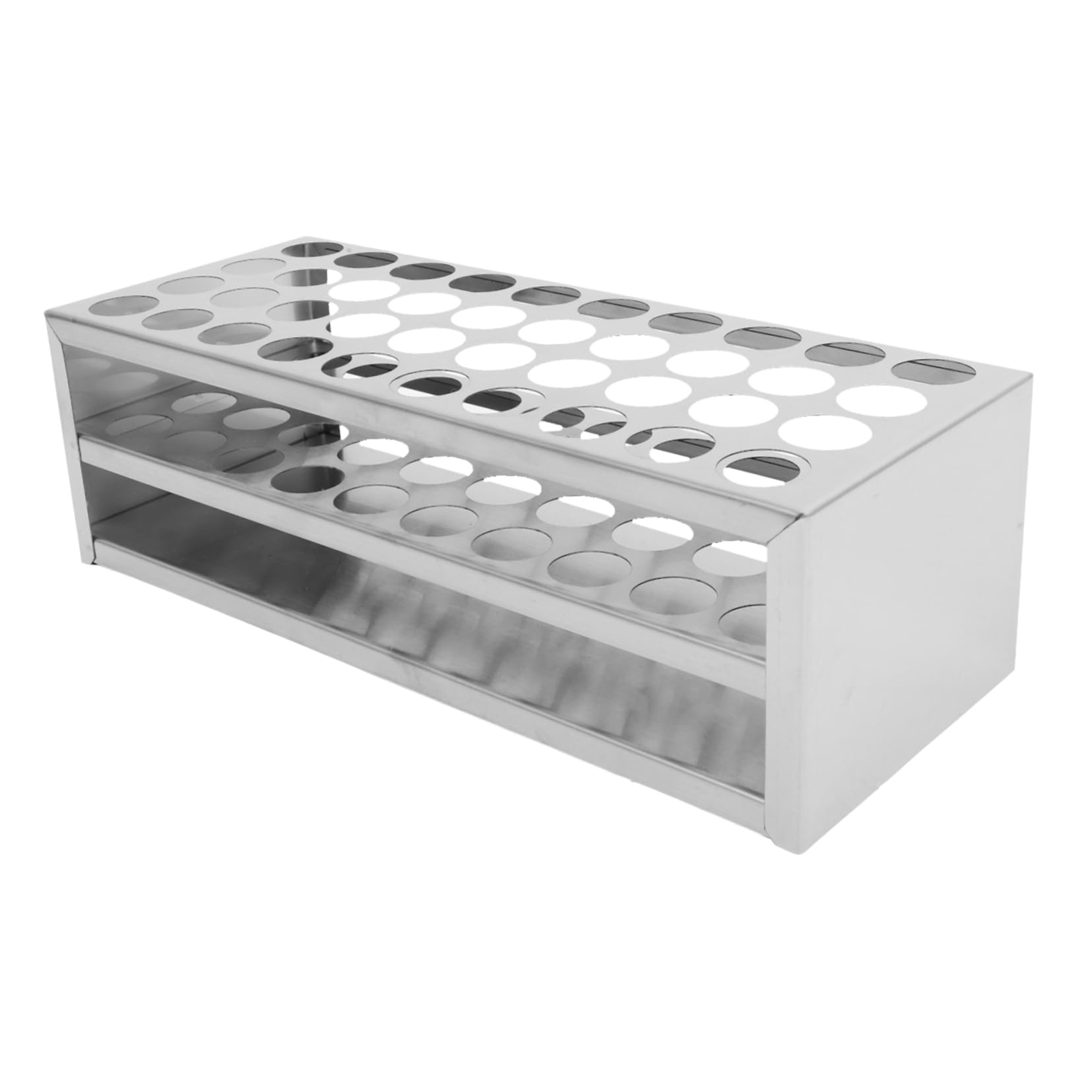 SOLUSTRE 4piezas Organizador De Tubos De De Slots Acero Inoxidable Soporte Para Tubos De Compatible De Diámetro Diseño Portátil y