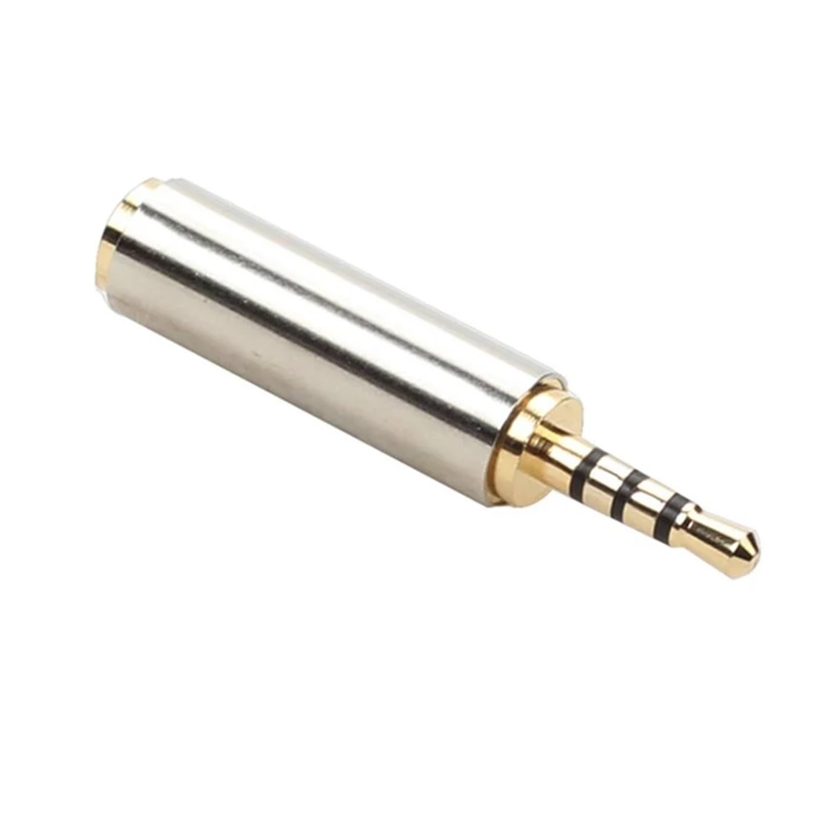 2/4/10 pezzi da 3,5 mm a 2. Adattatore audio for cavo cuffia stereo con microfono da 0,5 mm maschio a Connettore a spina femmina(3.5M to 2.5F,4PCS)