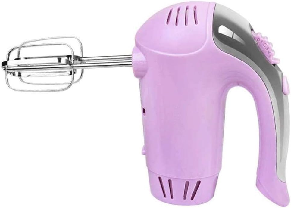 Egg Beater 300W Electric Hand Mixer for Baking, Double Stick Design,5 Speed Durable Handheld Mixer Easily Whipped Cream
