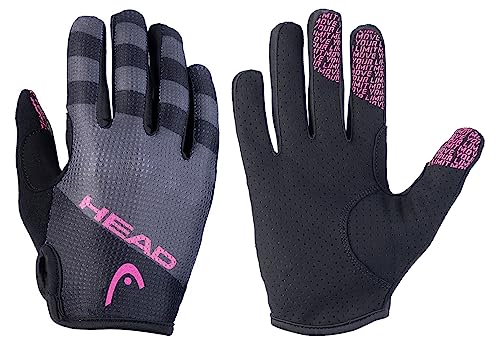 Gants Long Finger 6827 HEAD cyclisme rose taille S gant de vélo femme