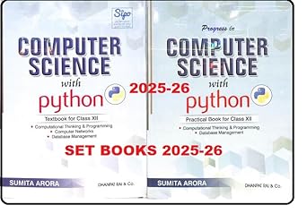 Sumita Arora,Computer Science with Python Textbook and Practical Book ...