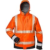 Wind- und wasserdicht Elysee Warnschutz Winter-Softshelljacke\