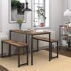 Amazon.com - HOOBRO Dining Table, Rectangular Kitchen Table, Computer ...