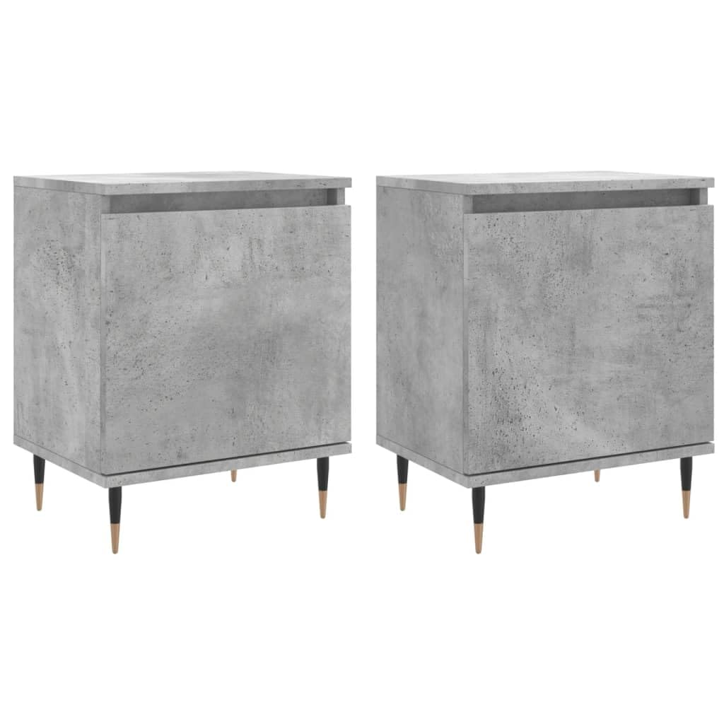 Eleganter Nachttisch aus Holzwerkstoff mit Staufach und stabiler Tischplatte für Wohnzimmer und Schlafzimmer, feuchtigkeitsbeständig und leicht zu reinigen