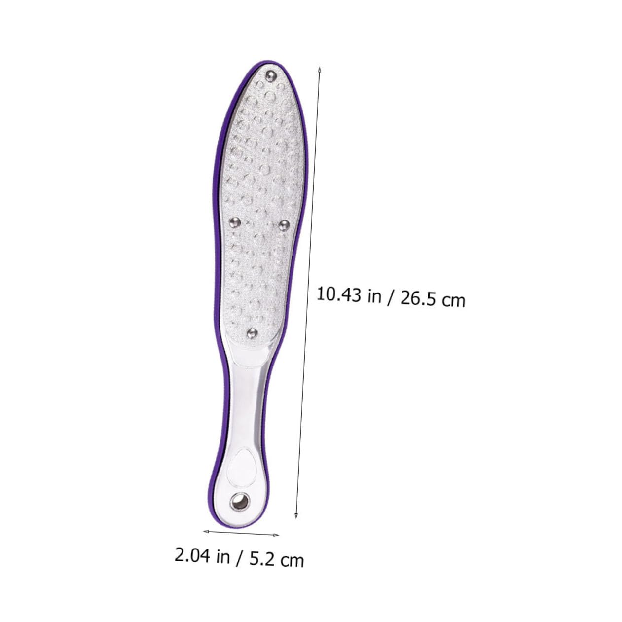 FOMIYES 2stücke Stainless Steel Fußraspel Professionelle Hornhautentferner Für Männer Frauen Und Senioren Waschbar Wiederverwendbar Ergonomisches Design Für Sanfte Fußpflege Und