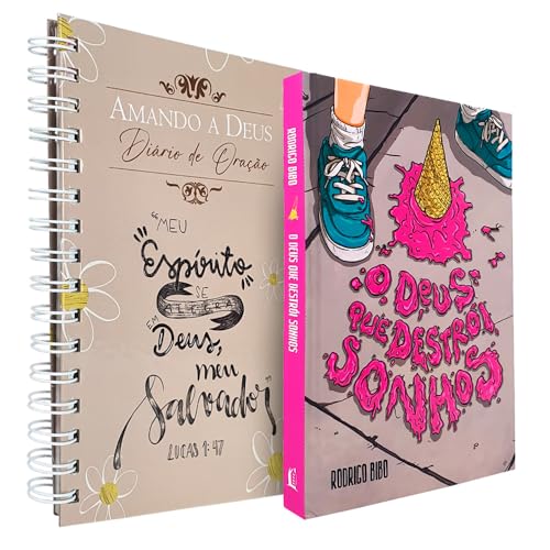 Kit O Deus que Destrói Sonhos + Diário de Oração Lettering